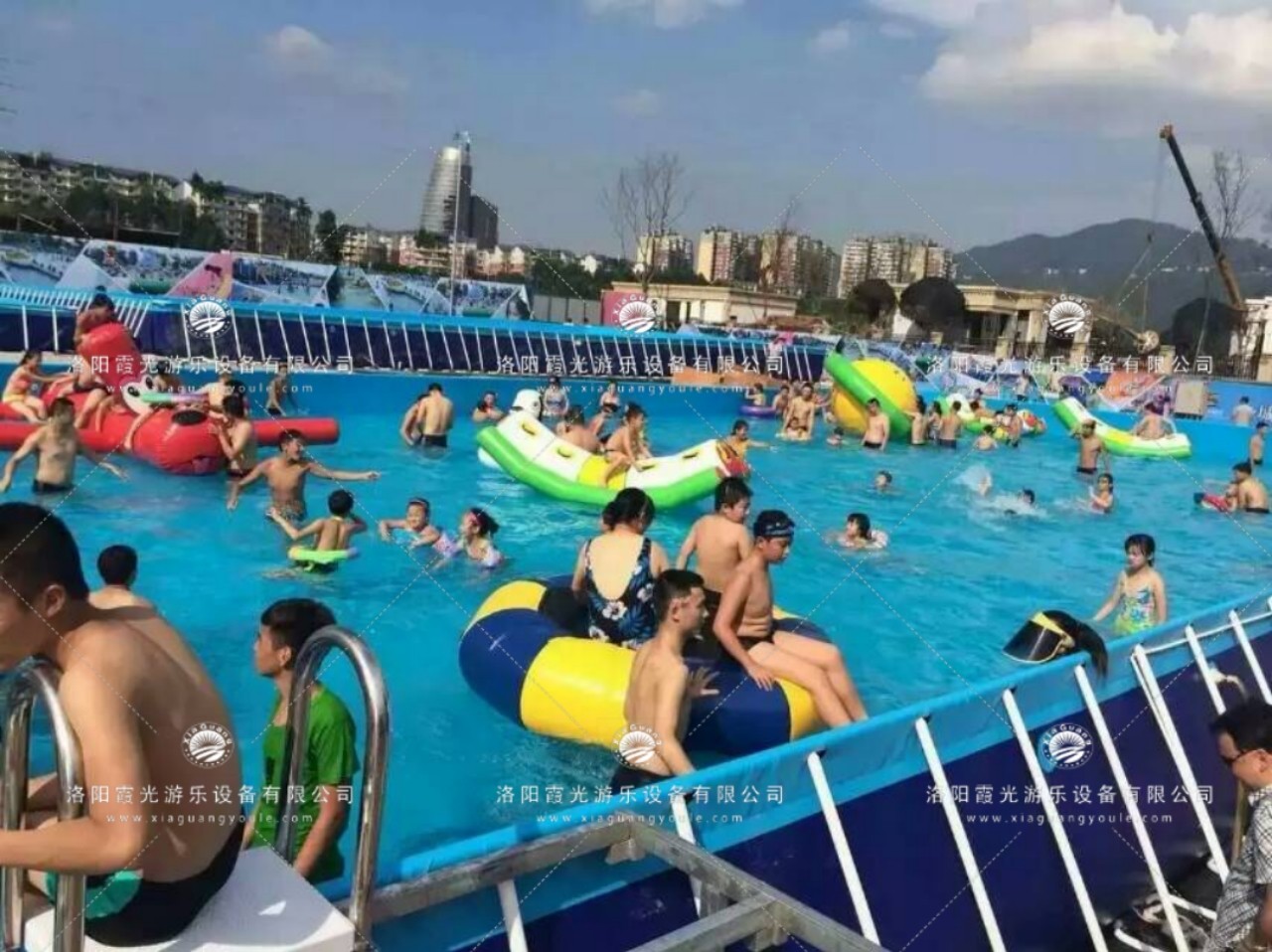 冯坡镇充气游泳池